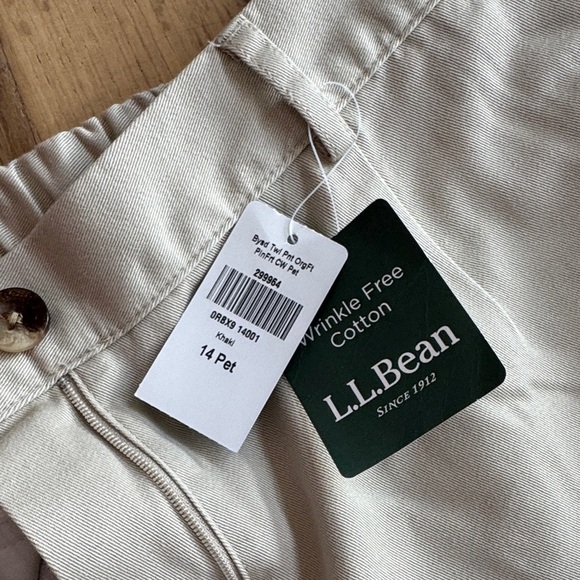 L.L. Bean Women's Beige Casual Pants - Picture 3 of 6